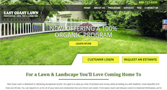 Desktop Screenshot of eastcoastlawn.com